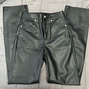 New with tags! Leather pants